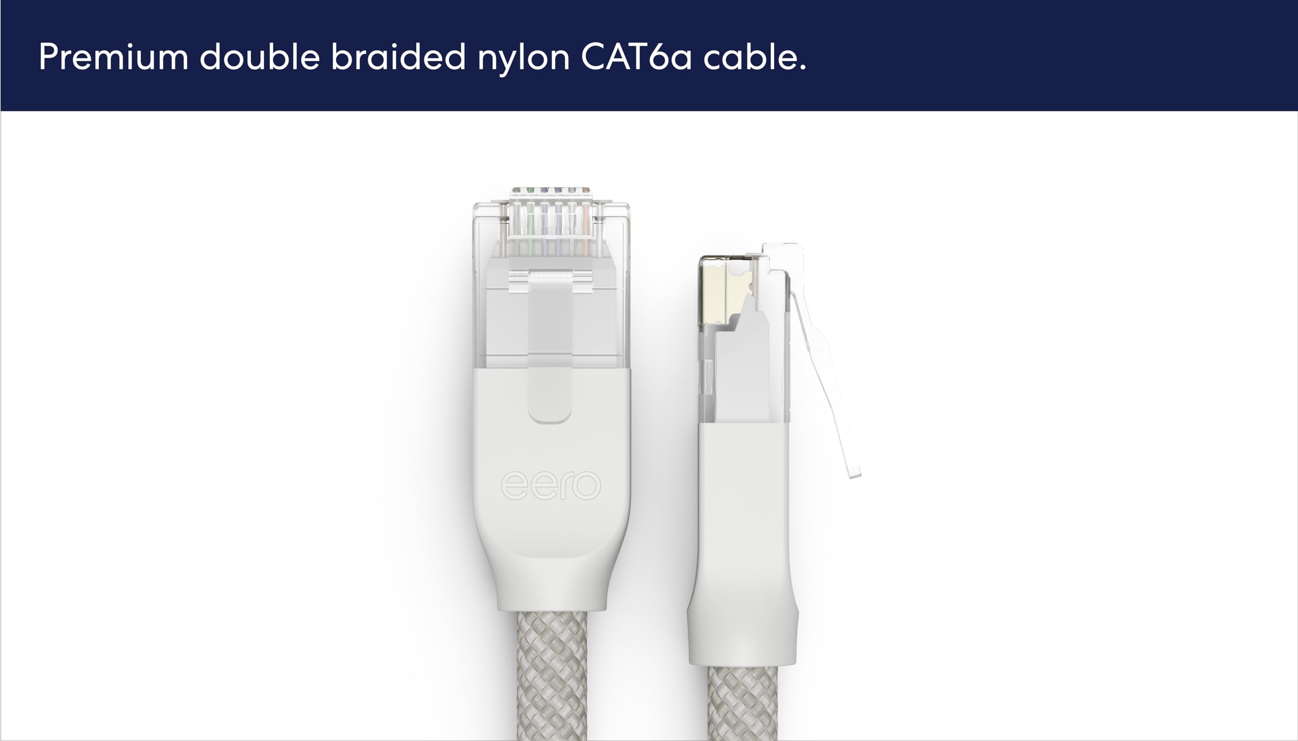 0-amazon-eero-cat6a-ethernet-cable-supports-10-gigabit-speeds-6-inch-1-pack-arctic-white-4.jpg Amazon eero CAT6a Ethernet cable - Supports 10 gigabit+ speeds, 6 inch, 1-pack, Arctic White