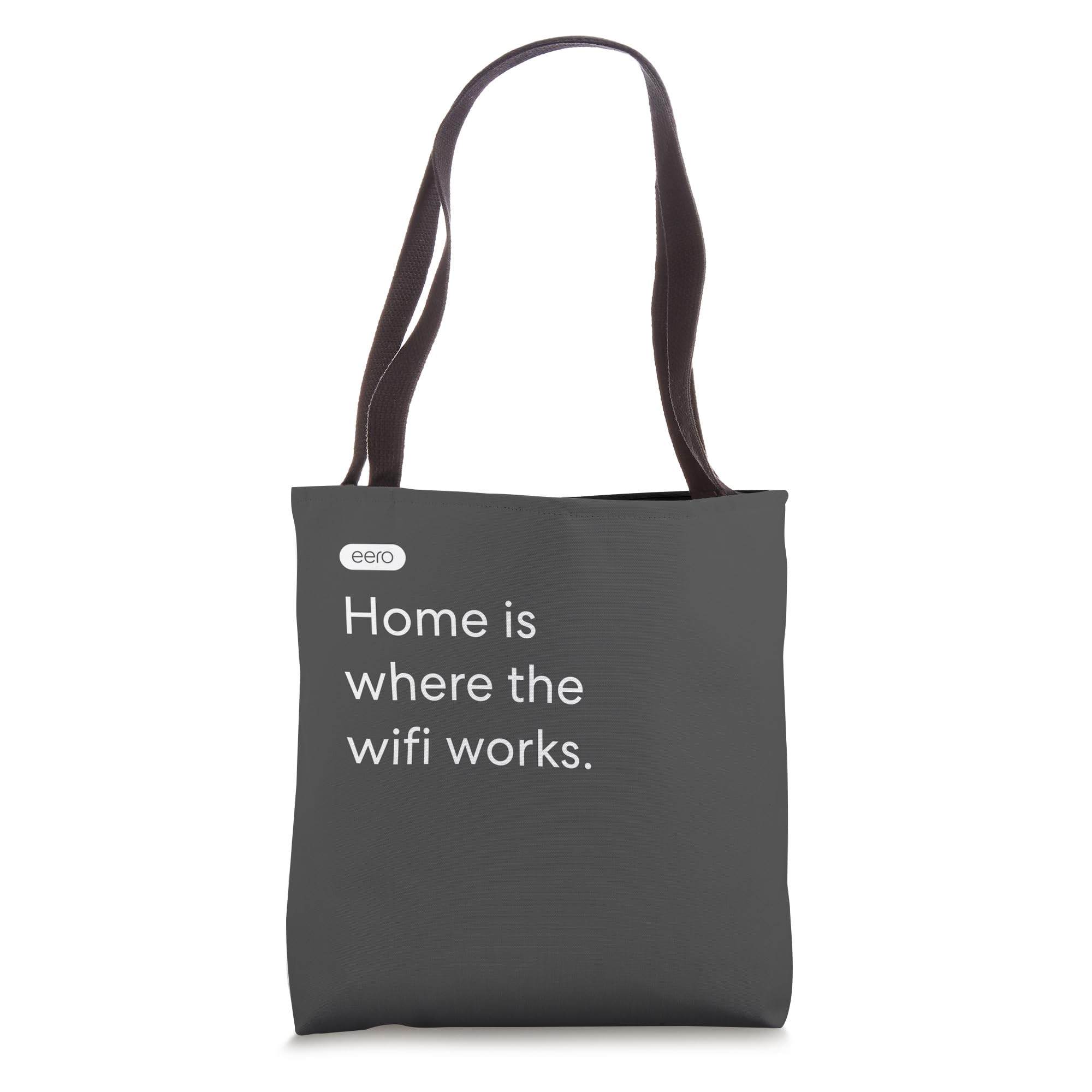 eero Essentials "Home is where the wifi works." Tote Bag